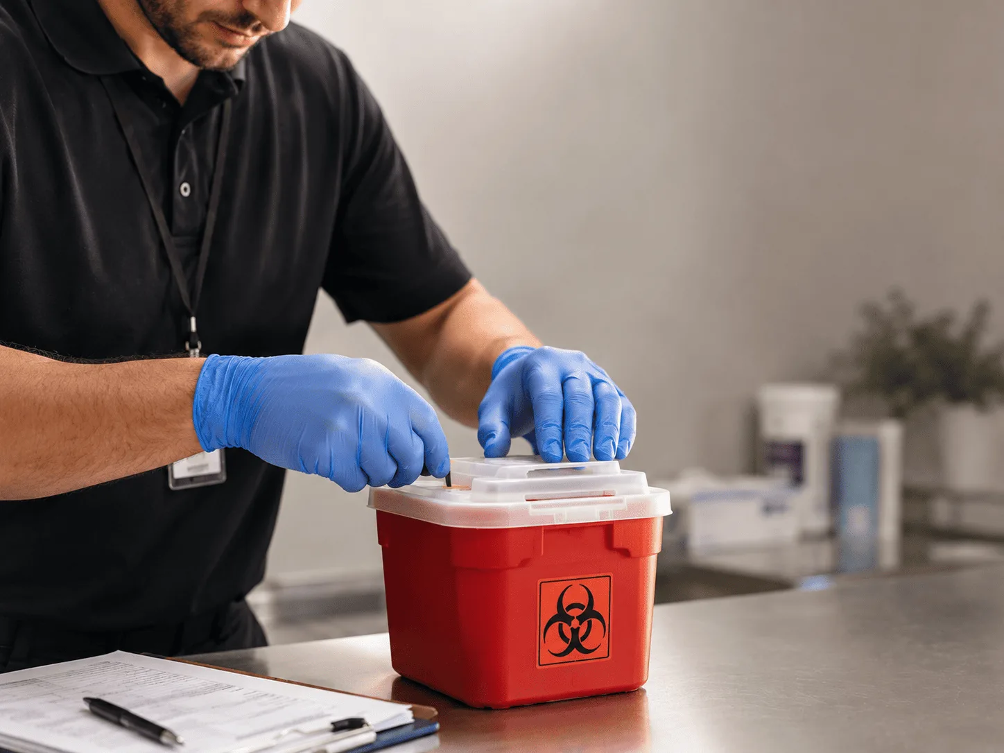 Why choose Sharps Waste Disposal in Woodworth, ND